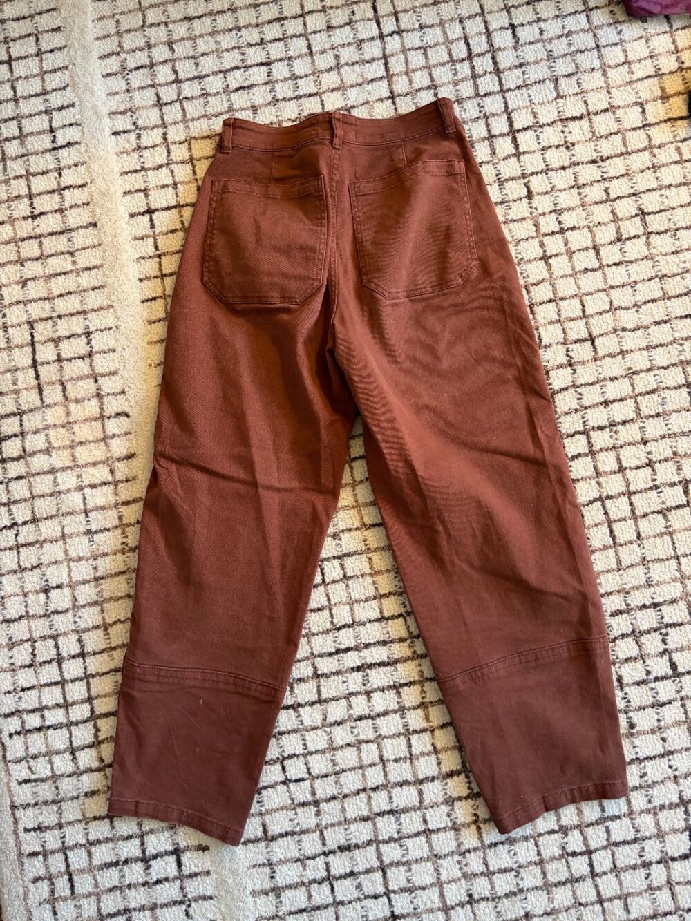 Everlane The Utility Barrel Pant (Organic) - Tall - Rosewood Size 4 - Picture 3 of 3